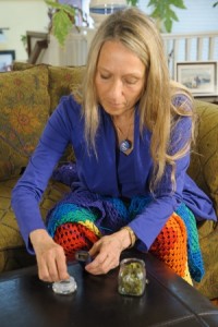 woman cannabis patient