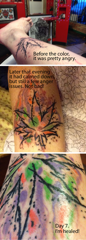 healing tattoo
